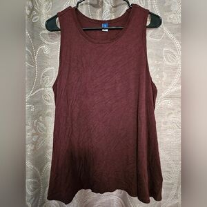 OLD NAVY Burgundy Tank